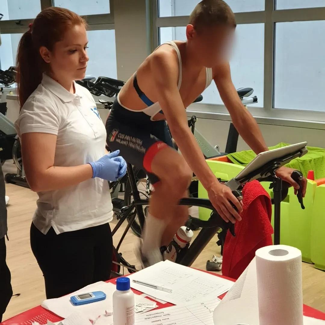 Elisa Pastorio test ciclismo